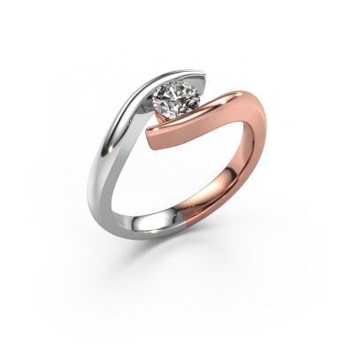 Engagement ring Alaina 585 rose gold diamond 0.40 crt