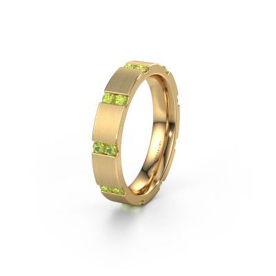 Ehering WH2132L14BM 585 Gold Peridot ±4x2.2 mm