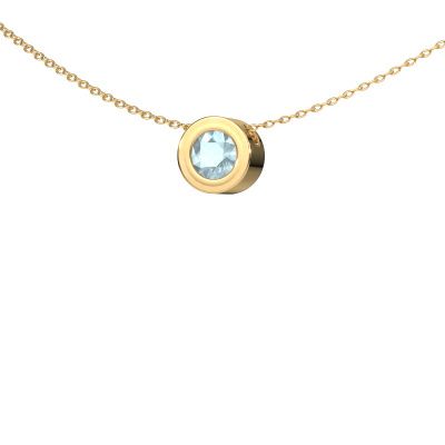 Pendant Ise 585 gold aquamarine 5 mm