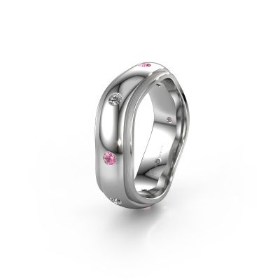 Ehering WH2051L26DP 950 Platin Pink Saphir ±6x2.4 mm