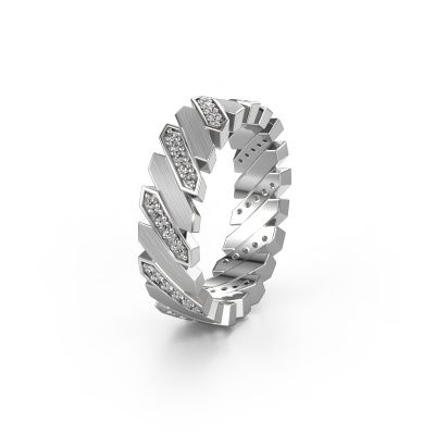 Ehering WH2036L 585 Weißgold Lab-grown Diamant ±7x2.2 mm