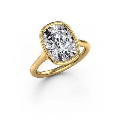 Engagement ring Lavon CSH 585 gold lab grown diamond 4.50 crt