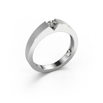 Verlovingsring Lizzy 1 950 platina lab-grown diamant 0.20 crt