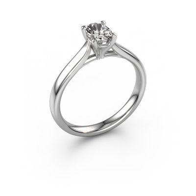 Engagement ring Mignon OVL 1 950 platinum diamond 0.60 crt