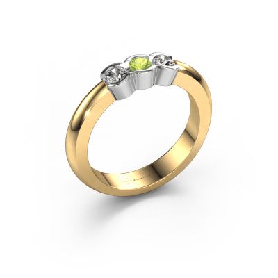 Ring Lotte 3 585 Gold Peridot 3 mm
