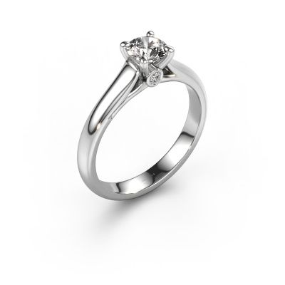 Engagement ring Valorie RND 1 585 white gold zirconia 5 mm