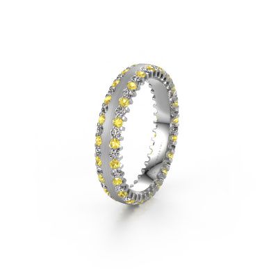 Alliance WH2139L24B 950 platine saphir jaune ±4x2 mm