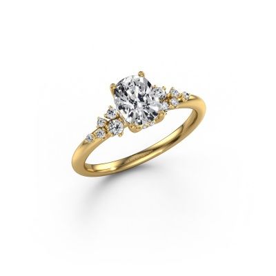 Engagement ring Emma CSH 585 gold diamond 1.173 crt