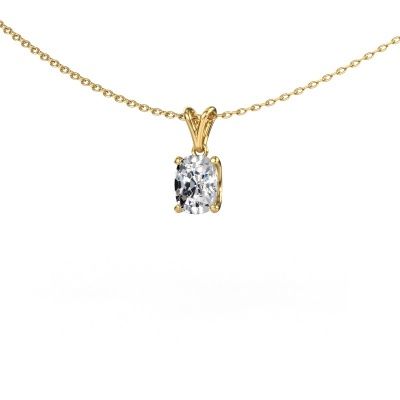 Pendant Sam CSH 585 gold diamond 1.00 crt