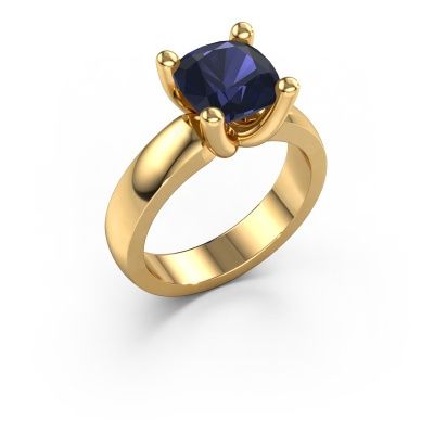 Ring Clelia CUS 585 gold sapphire 8 mm