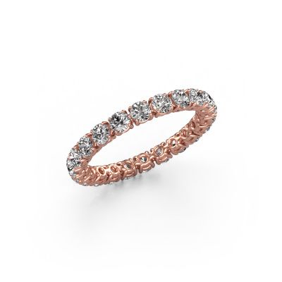 Ring Vivienne 2.7 585 rose gold lab grown diamond 1.68 crt
