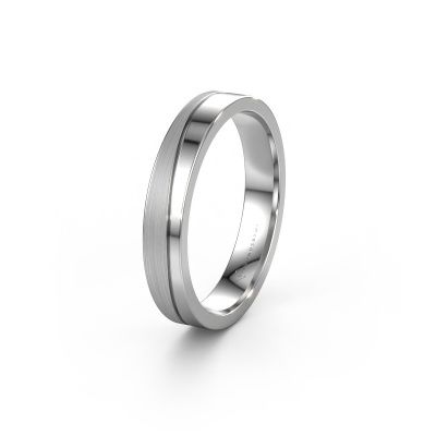Wedding ring WH0900M14AMP 585 white gold ±0.16x0.07 in
