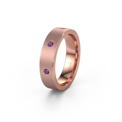 Ehering WH0105L15BM 585 Roségold Amethyst 2 mm ±5x2 mm