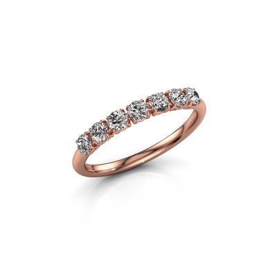 Ring Vivienne Half 585 Roségold Diamant 0.56 crt