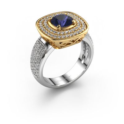 Ring Eliana 585 gold sapphire 6 mm