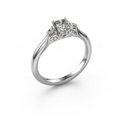 Verlovingsring Laurian CUS 585 witgoud diamant 0.61 crt