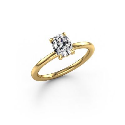 Engagement ring Simone CSH 1 585 gold lab grown diamond 1.00 crt