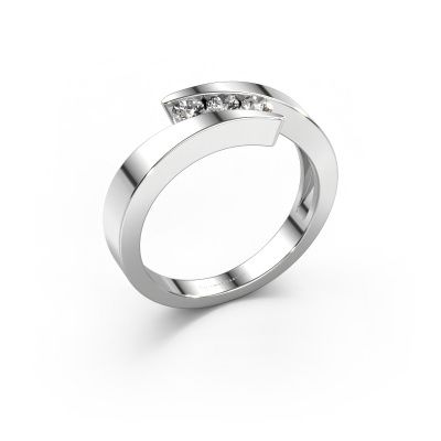 Ring Gracia 950 Platin Zirkonia 2.7 mm