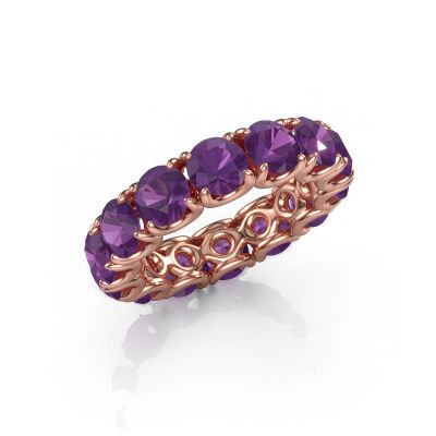 Ring Estee 5.0 585 Roségold Amethyst 5 mm