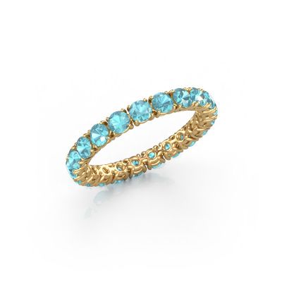 Ring Vivienne 2.9 585 gold blue topaz 2.9 mm