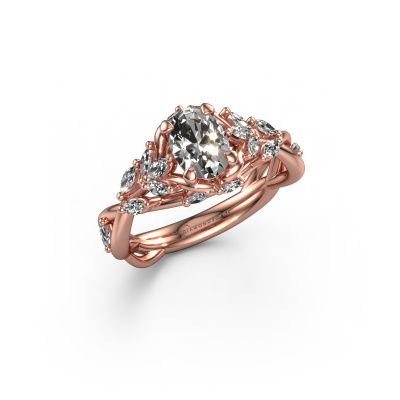 Engagement ring Samantha 585 rose gold diamond 1.20 crt