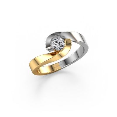 Verlobungsring Sheryl 585 Gold Lab-grown Diamant 0.30 crt