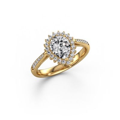 Engagement ring Tilly per 2 585 gold lab grown diamond 1.00 crt