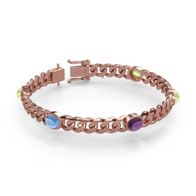 Link link bracelet Corinne 5 8mm 585 rose gold
