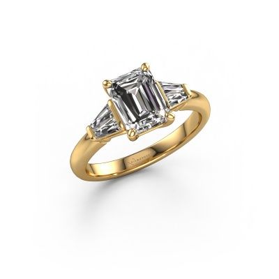 Bague de fiançailles Kina EME 585 or jaune diamant 1.90 crt