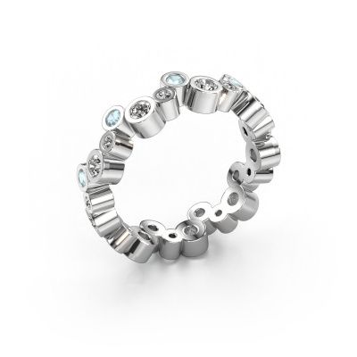 Ring Tessa 585 white gold diamond 0.945 crt