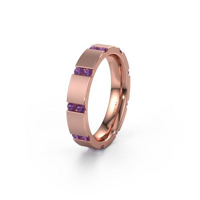 Ehering WH2132L14BM 585 Roségold Amethyst ±4x2.2 mm