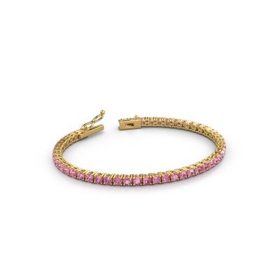 Bracelet tennis Shirley 3.0 585 or jaune
