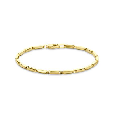Bar link bracelet Kennedy 585 gold