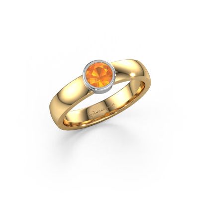 Ring Ise 1 585 goud citrien 4.7 mm