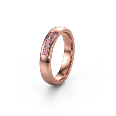 Ehering WH0111L24BP 585 Roségold Pink Saphir ±4x2 mm