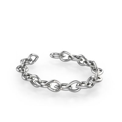 Bracelet Tashina 14mm 585 white gold ±0.55 in
