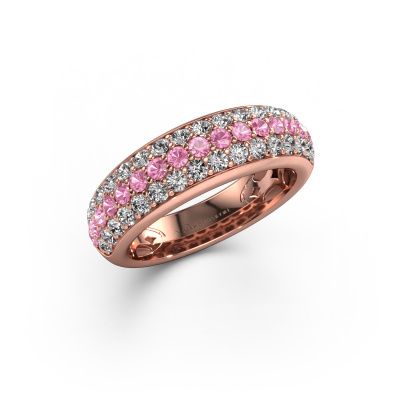 Ring Emely 8 585 Roségold Pink Saphir 1.9 mm