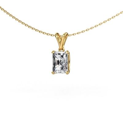 Pendant Sam RAD 585 gold diamond 1.50 crt