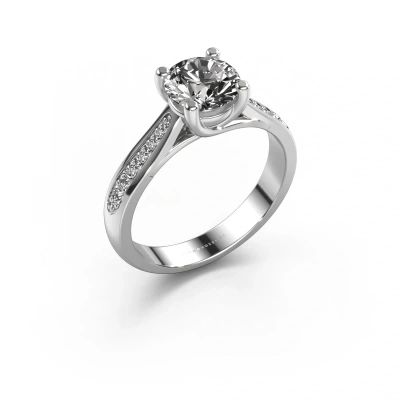 Verlobungsring Mia 2 950 Platin Diamant 1.00 crt