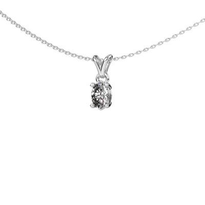 Ketting Lucy 1 585 witgoud diamant 0.50 crt