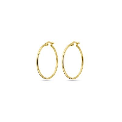 Hoop earrings Gala 28mm 585 gold