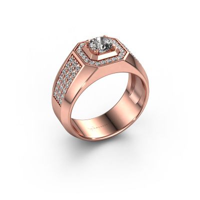 Men's ring Pavan 585 rose gold diamond 1.188 crt