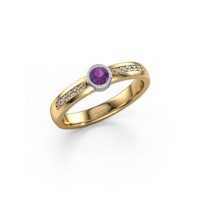 Ring Ise 2 585 gold amethyst 4 mm