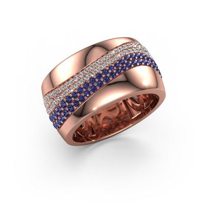 Ring Ria 585 Roségold Saphir 1 mm