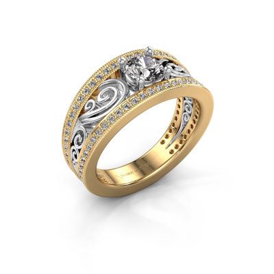 Engagement ring Julliana 585 gold diamond 0.91 crt