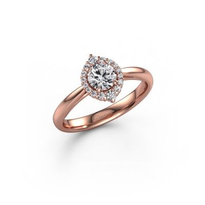 Verlobungsring Tora 585 Roségold Lab-grown Diamant 0.50 crt