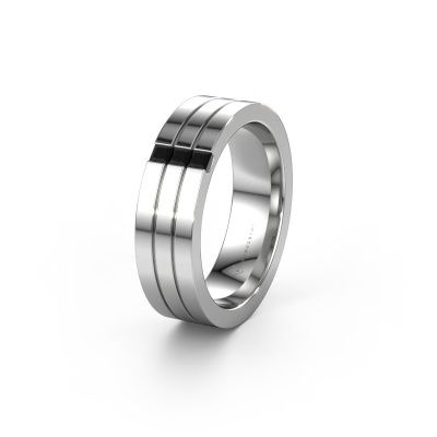 Ehering WH0428L16BP 950 Platin Schwarz Diamant ±6x2 mm