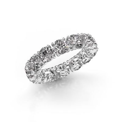 Ring Vivienne 4.7 585 witgoud diamant 5.60 crt