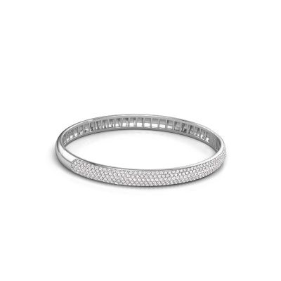 Bracelet Emely 6mm 585 or blanc diamant 2.013 crt