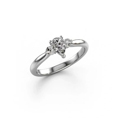 Verlobungsring Lieselot PER 950 Platin Diamant 0.56 crt